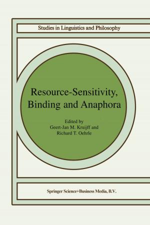 Cover of the book Resource-Sensitivity, Binding and Anaphora by Kazutoshi Yabuki