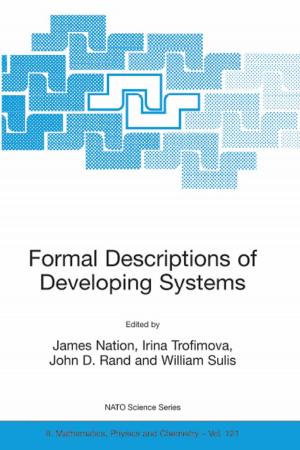Cover of the book Formal Descriptions of Developing Systems by Z.A. Jordan