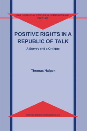 Cover of the book Positive Rights in a Republic of Talk by Mariano Croce