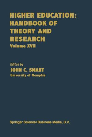 Cover of the book Higher Education: Handbook of Theory and Research by J.J.G. Syatauw