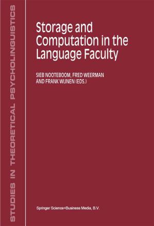 Cover of the book Storage and Computation in the Language Faculty by 