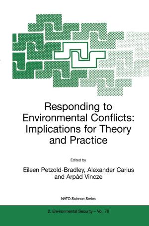 Cover of the book Responding to Environmental Conflicts: Implications for Theory and Practice by N.J. Moutafakis