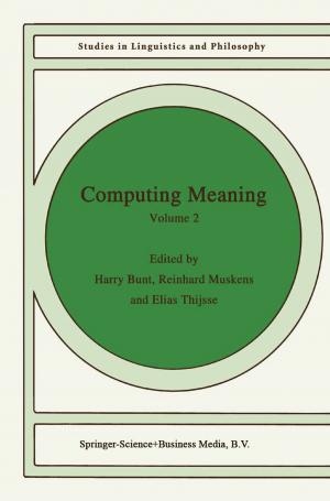 Cover of the book Computing Meaning by O. Wiegman, J.M. Gutteling