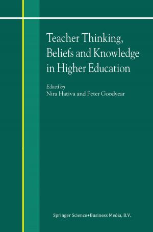 Cover of the book Teacher Thinking, Beliefs and Knowledge in Higher Education by 