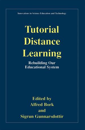Cover of the book Tutorial Distance Learning by 