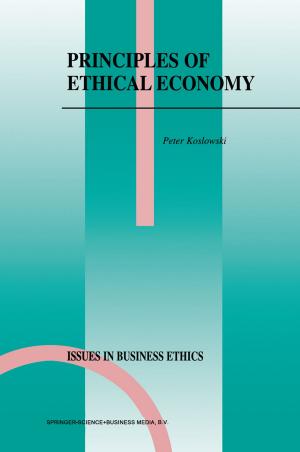 Book cover of Principles of Ethical Economy