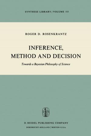 Cover of the book Inference, Method and Decision by Antonio Clericuzio