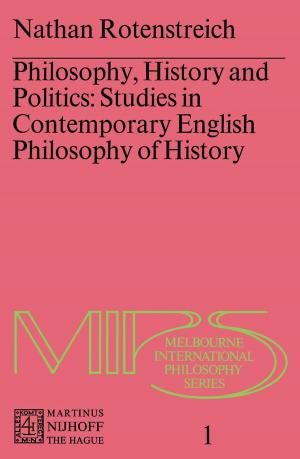 Cover of Philosophy, History and Politics