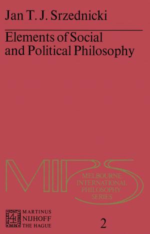 Cover of the book Elements of Social and Political Philosophy by Ralf Weinekötter, H. Gericke