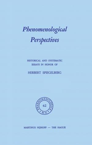 Cover of the book Phenomenological Perspectives by Guri I. Marchuk, B.A. Kagan