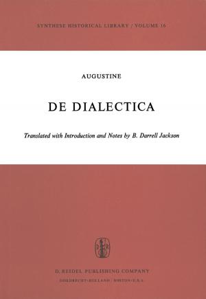 Cover of the book De Dialectica by B.F. Dyson, S. Loveday, M.G. Gee