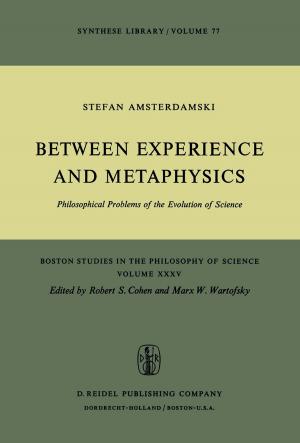 Book cover of Between Experience and Metaphysics