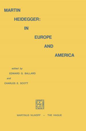 Cover of the book Martin Heidegger: In Europe and America by R.David Broiles