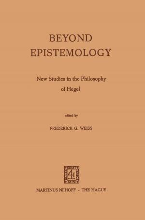 Cover of the book Beyond Epistemology by Peter Nijkamp, Kenneth J. Button, G.C. Pepping, J.C. van den Bergh