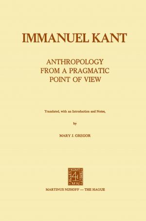 Cover of the book Anthropology from a Pragmatic Point of View by Günther Witzany