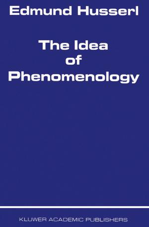 Cover of the book The Idea of Phenomenology by Eric E. Bergsten