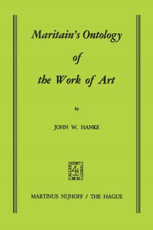 Cover of the book Maritain’s Ontology of the Work of Art by T. De Mauro