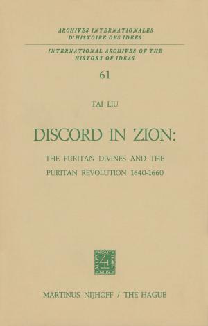 Cover of the book Discord in Zion by Bernhard E. Keiser