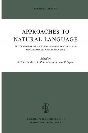 Cover of the book Approaches to Natural Language by 