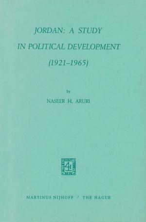 Cover of the book Jordan: A Study in Political Development (1921–1965) by Pedro Olivares-Tirado, Nanako Tamiya