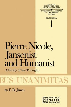 Cover of the book Pierre Nicole, Jansenist and Humanist by Joseph Campbell