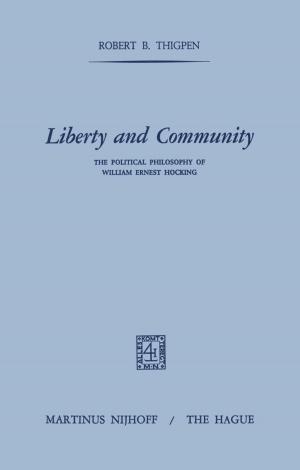 Cover of the book Liberty and Community by 
