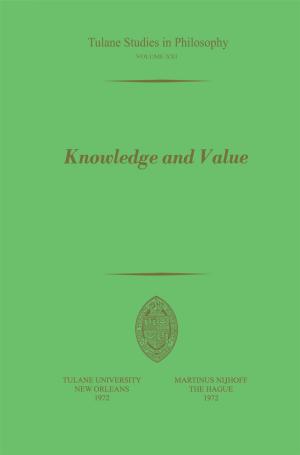 Cover of the book Knowledge and Value by J. Oró, S. L. Miller, C. Ponnamperuma, R. S. Young