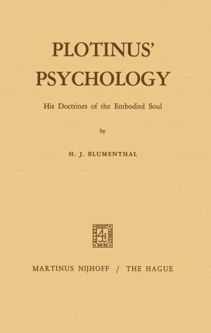 Cover of the book Plotinus’ Psychology by B. de Neumann, R. Mezoff, A.H. Richmond