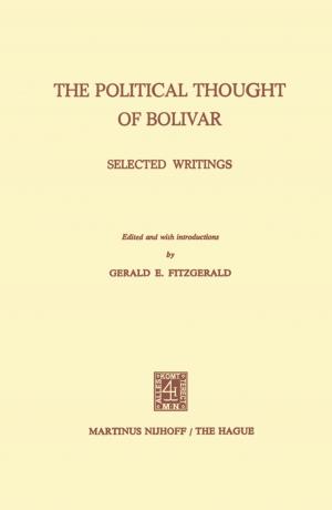 Cover of the book The Political Thought of Bolivar by J.J. Daemen, K. Fuenkajorn