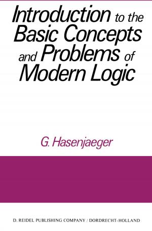 Cover of the book Introduction to the Basic Concepts and Problems of Modern Logic by 