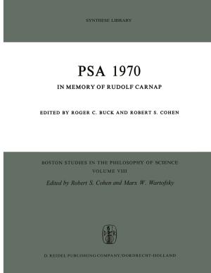 Cover of the book PSA 1970 by Alfred North Whitehead