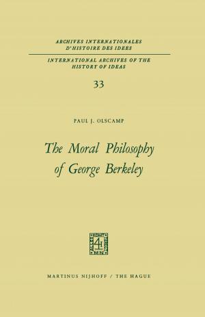 Cover of the book The Moral Philosophy of George Berkeley by Paolo-Ugo Brusa