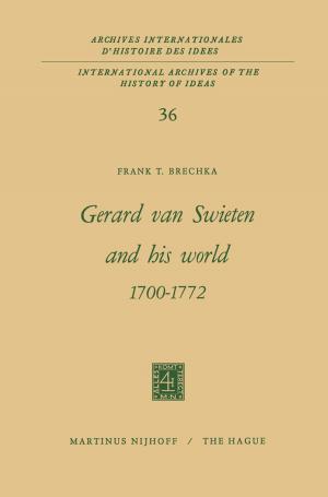 Book cover of Gerard Van Swieten and His World 1700–1772