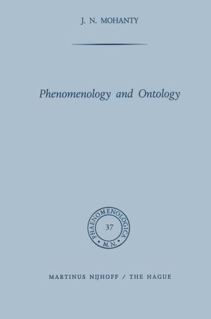 Book cover of Phenomenology and Ontology