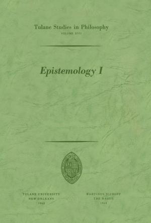 Cover of the book Epistemology I by Mary Ann Davis