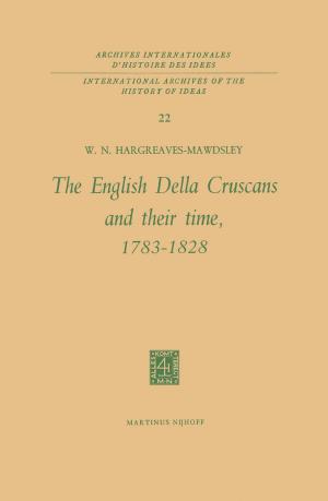 Book cover of The English Della Cruscans and Their Time, 1783–1828
