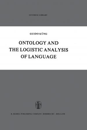 Cover of the book Ontology and the Logistic Analysis of Language by K.J. Perszyk