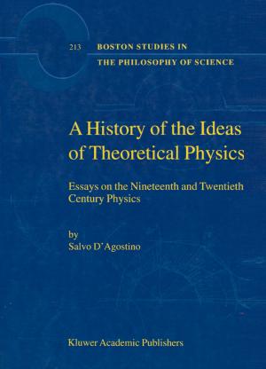 Cover of A History of the Ideas of Theoretical Physics