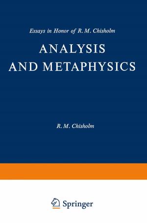 Cover of the book Analysis and Metaphysics by 