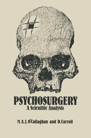Cover of the book Psychosurgery by Aurelio Ciancio