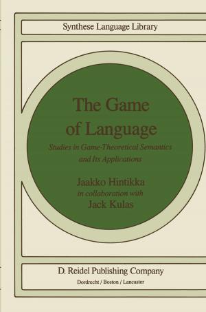 Cover of the book The Game of Language by Jichun Tian, Zhiying DENG, Kunpu Zhang, Haixia Yu, Xiaoling Jiang, Chun Li