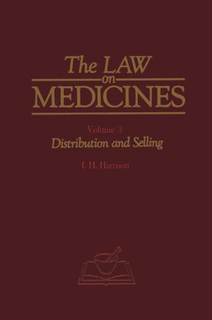 Cover of the book The Law on Medicines by H.A. Wassenbergh