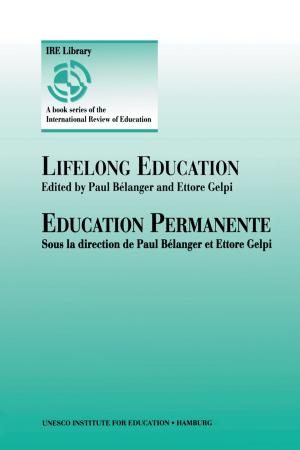 Cover of the book Lifelong Education by Marcelo Reguero, Carolina Acosta Hospitaleche, Tania Dutra, Sergio Marenssi, Francisco Goin