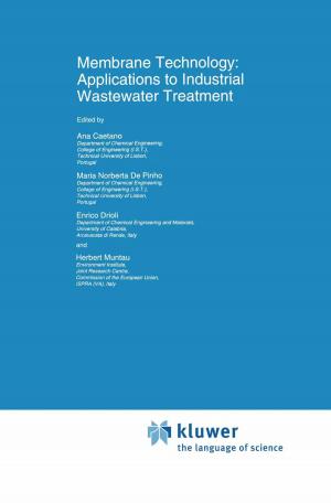 Cover of the book Membrane Technology: Applications to Industrial Wastewater Treatment by A. Spriggs, M.M. Boddington