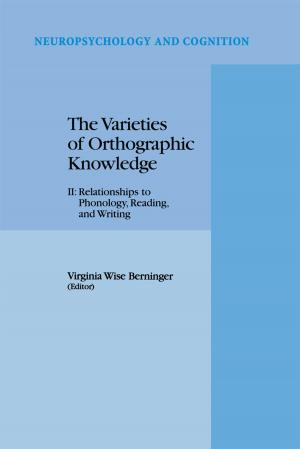 bigCover of the book The Varieties of Orthographic Knowledge by 