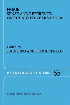 Cover of the book Frege: Sense and Reference One Hundred Years Later by J. Marks