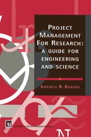 Cover of the book Project Management for Research by Masanari Asano, Andrei Khrennikov, Masanori Ohya, Yoshiharu Tanaka, Ichiro Yamato