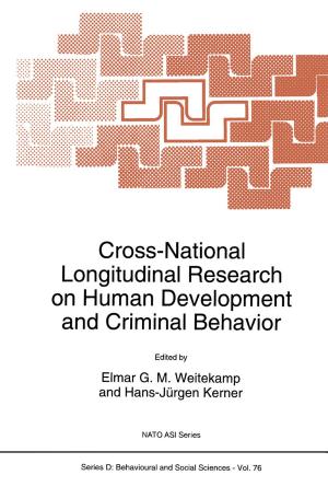 bigCover of the book Cross-National Longitudinal Research on Human Development and Criminal Behavior by 