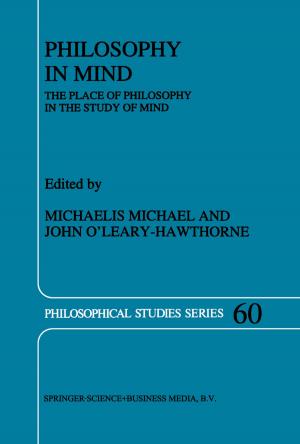 Cover of the book Philosophy in Mind by Jeanne Street, Kari Del Vecchio