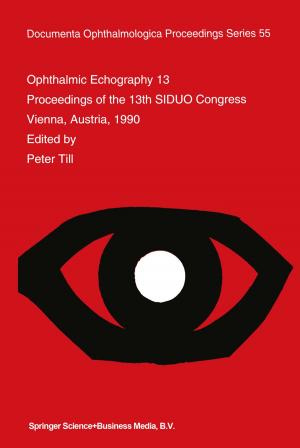 Cover of the book Ophthalmic Echography 13 by J.G. Murphy